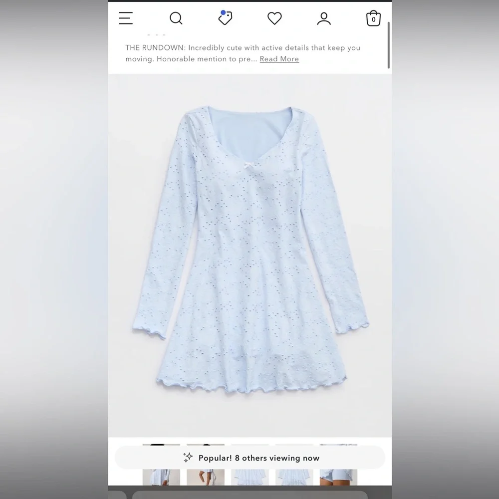 NWT OFFLINE By Aerie Treat Yourself Athletic Dress - Picture 4 of 7